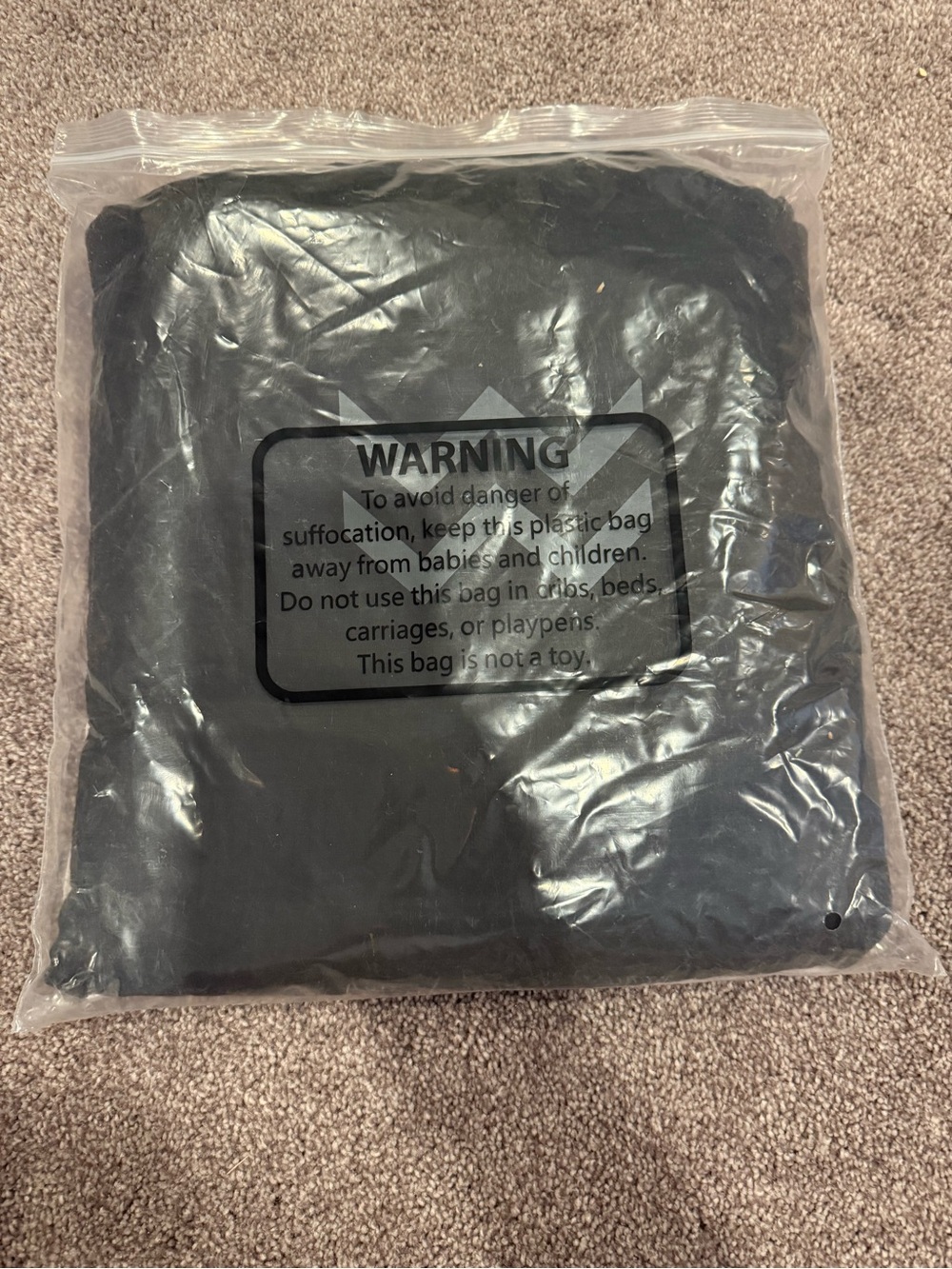Wren Lightweight Travel Blanket in Gray & Black - Picture 4 of 4